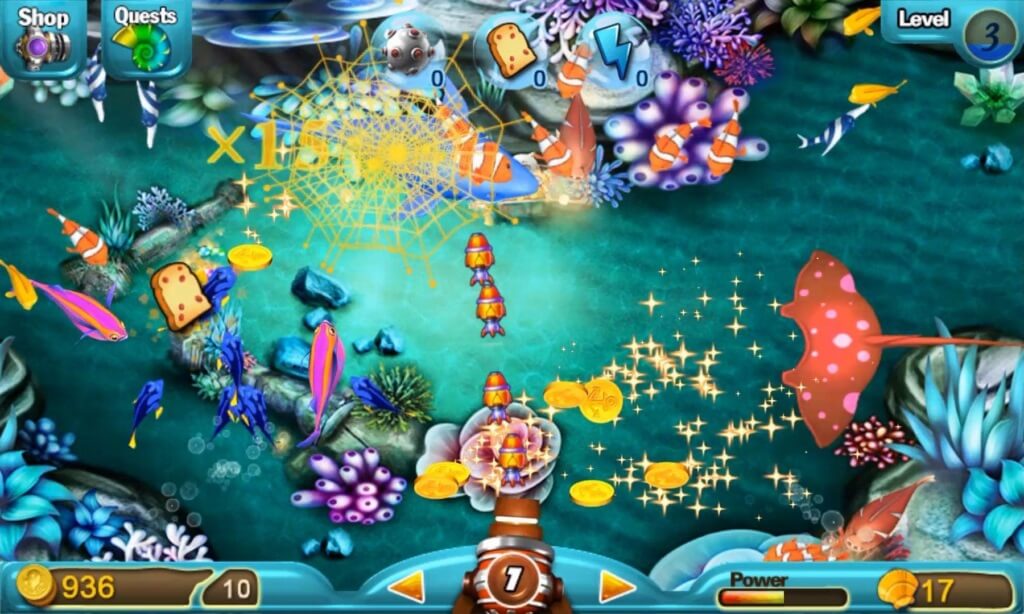 Online shooting fish games mobile