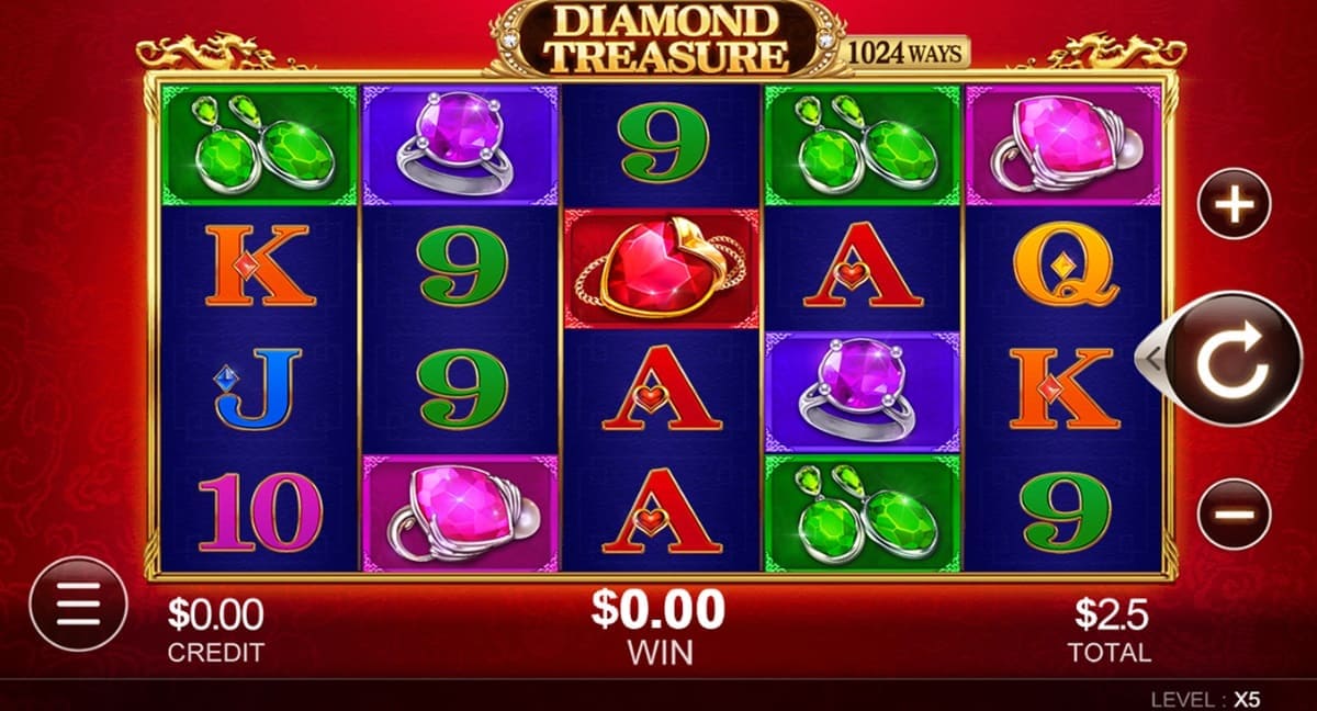 Diamond Treasure Online Slot Game By CQ9