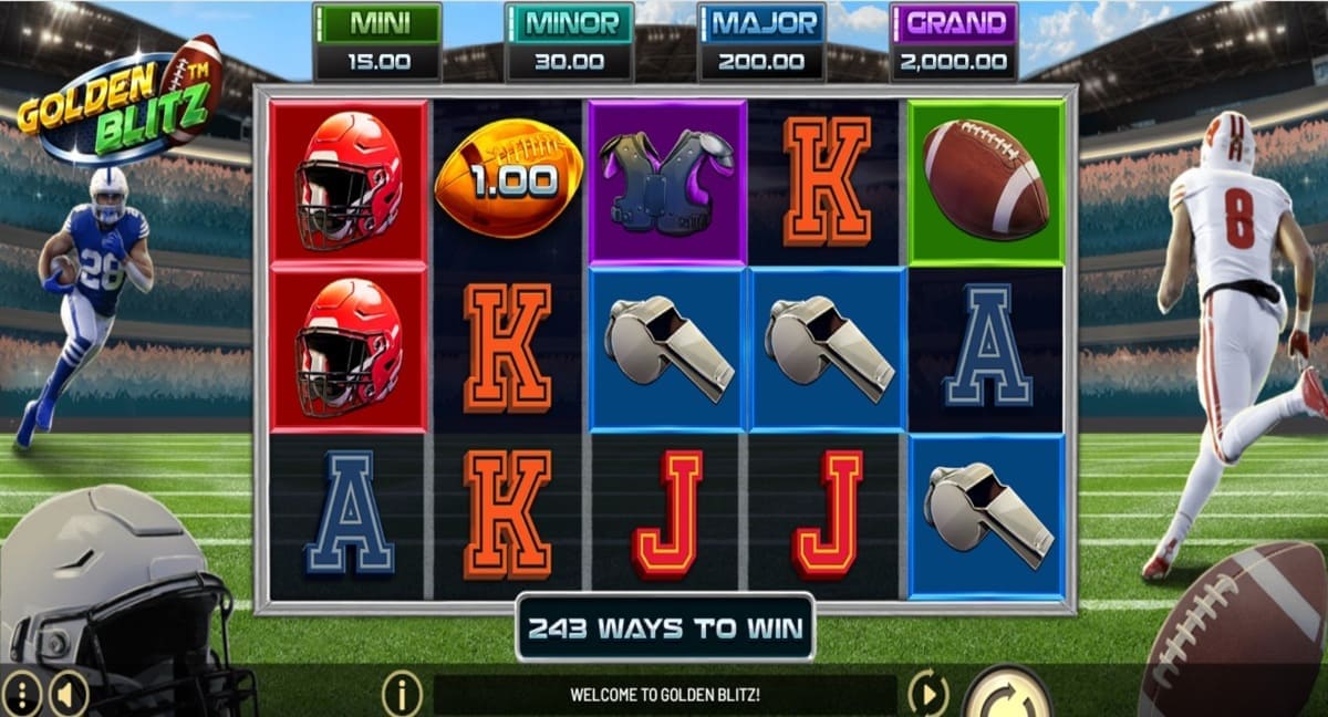 Golden Blitz Online Slot Game By Betsoft