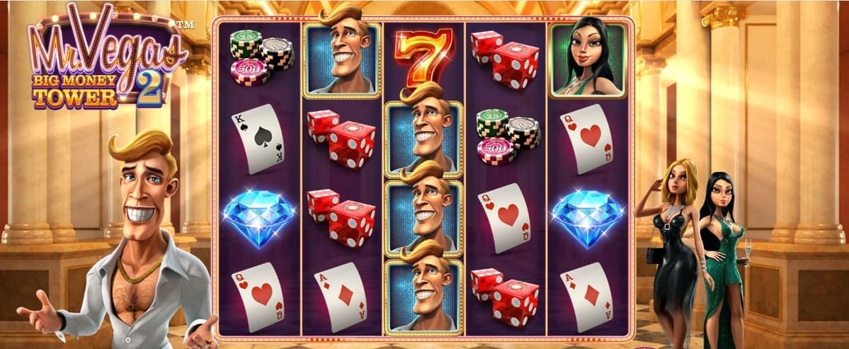 Betsoft New Game Mr. Vegas 2: Big Money Tower