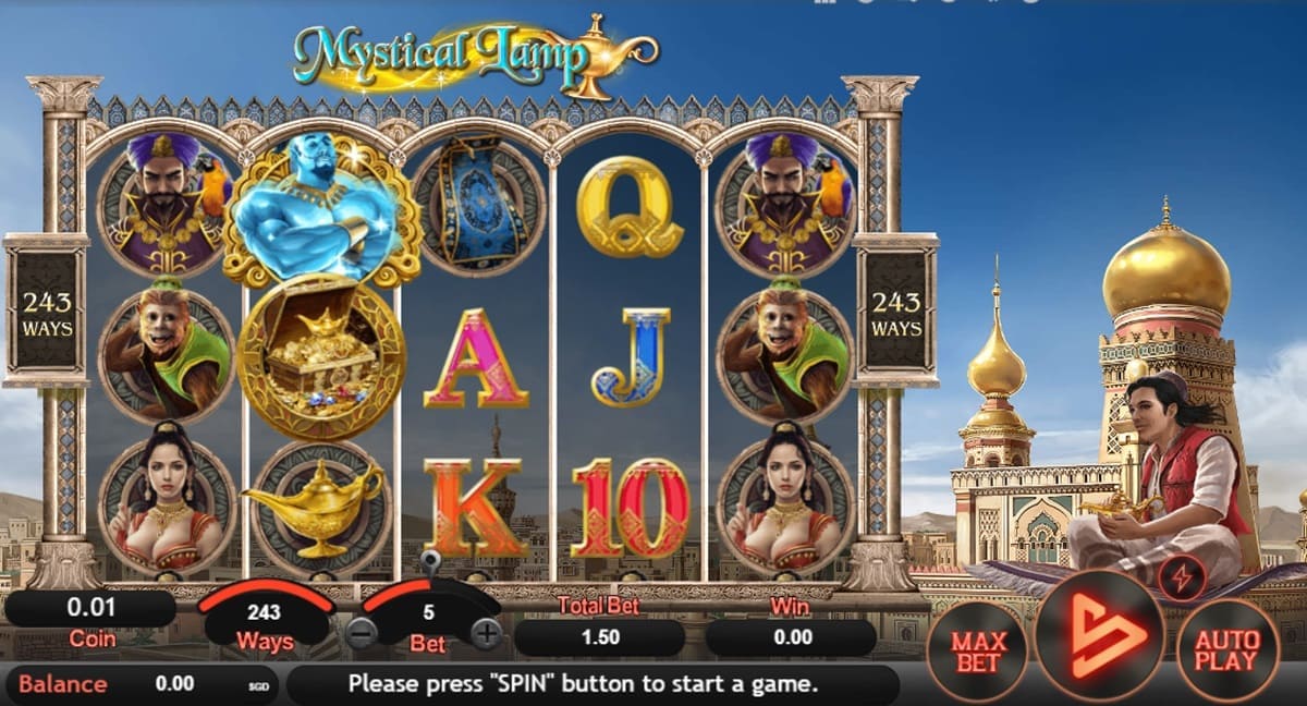 Mystical Lamp Online Slot By SimplePlay