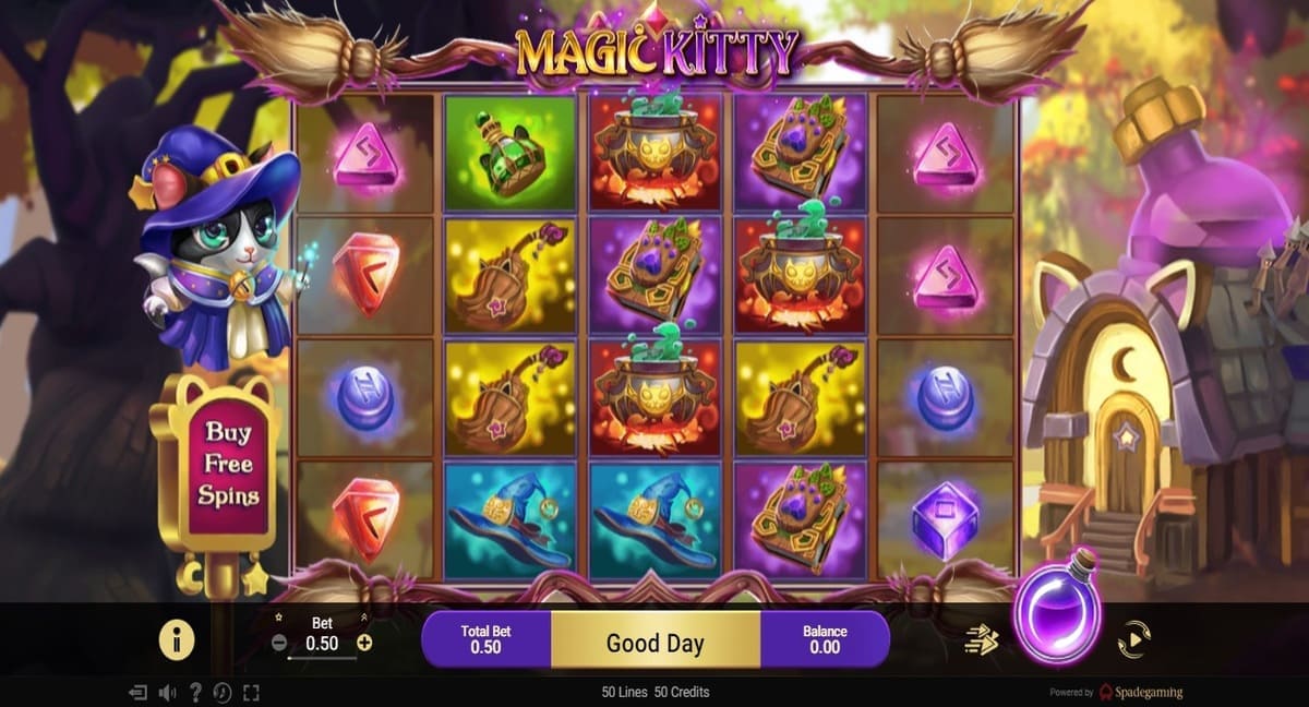 Magic Kitty Online Slots By SpadeGaming