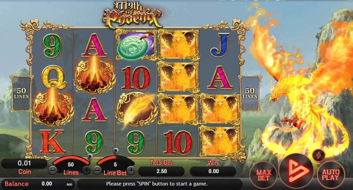 Myth of Phoenix Online Slot By SimplePlay