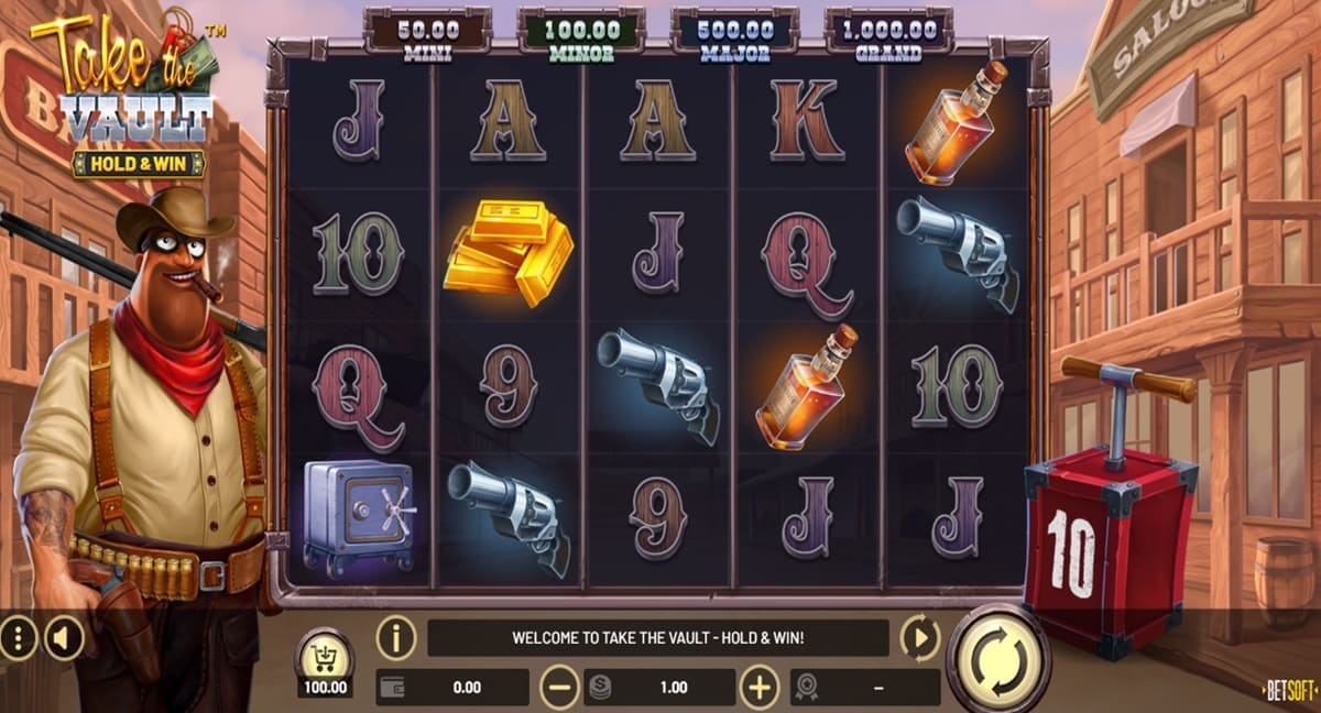 Take The Vault Online Slot By Betsoft