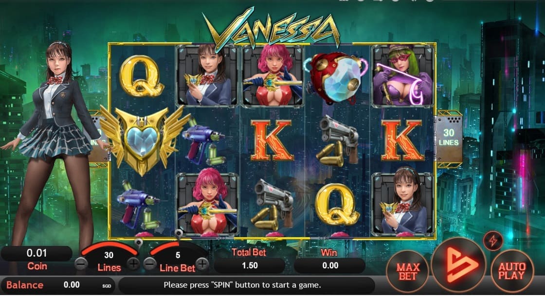 Vanessa Online Slot By SimplePlay