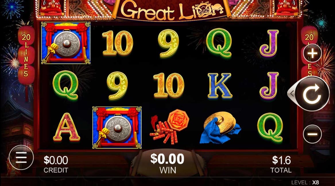 Great Lion Online Slot By CQ9 Gaming