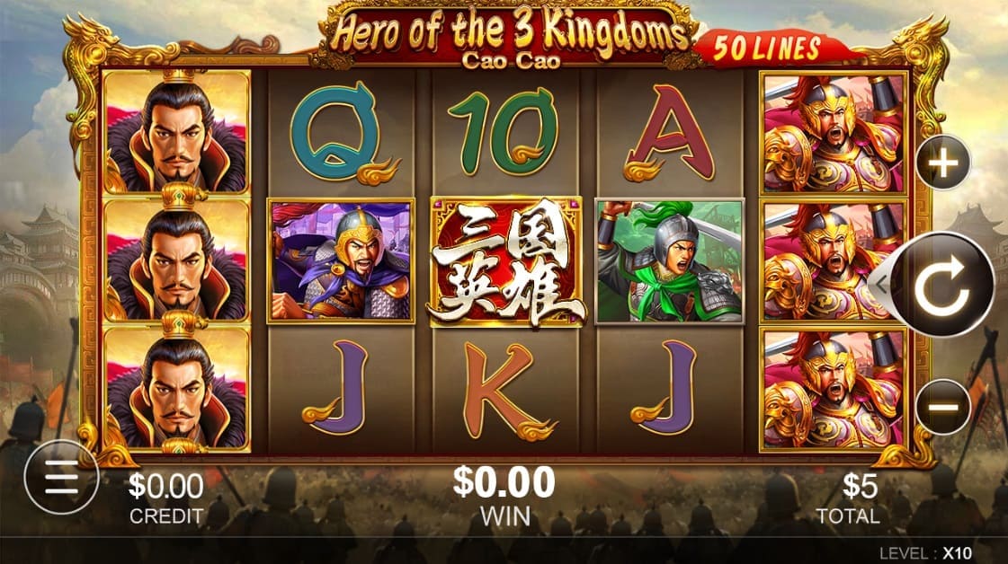 Hero of the 3 Kingdoms Cao Cao Online Slot By CQ9