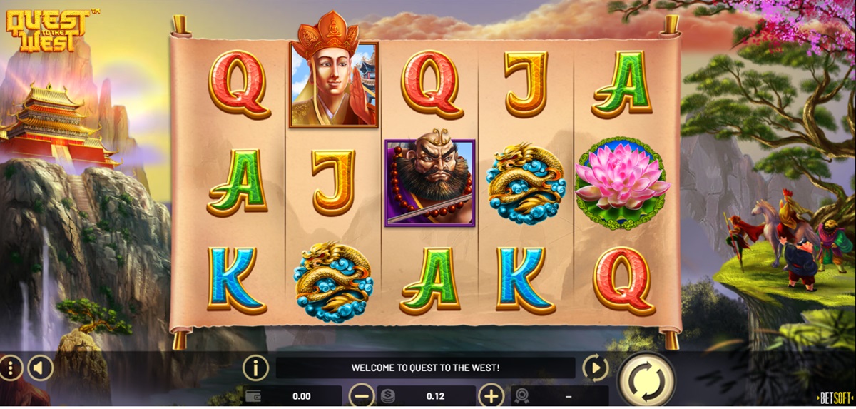 Quest to the West Online Slot By Betsoft