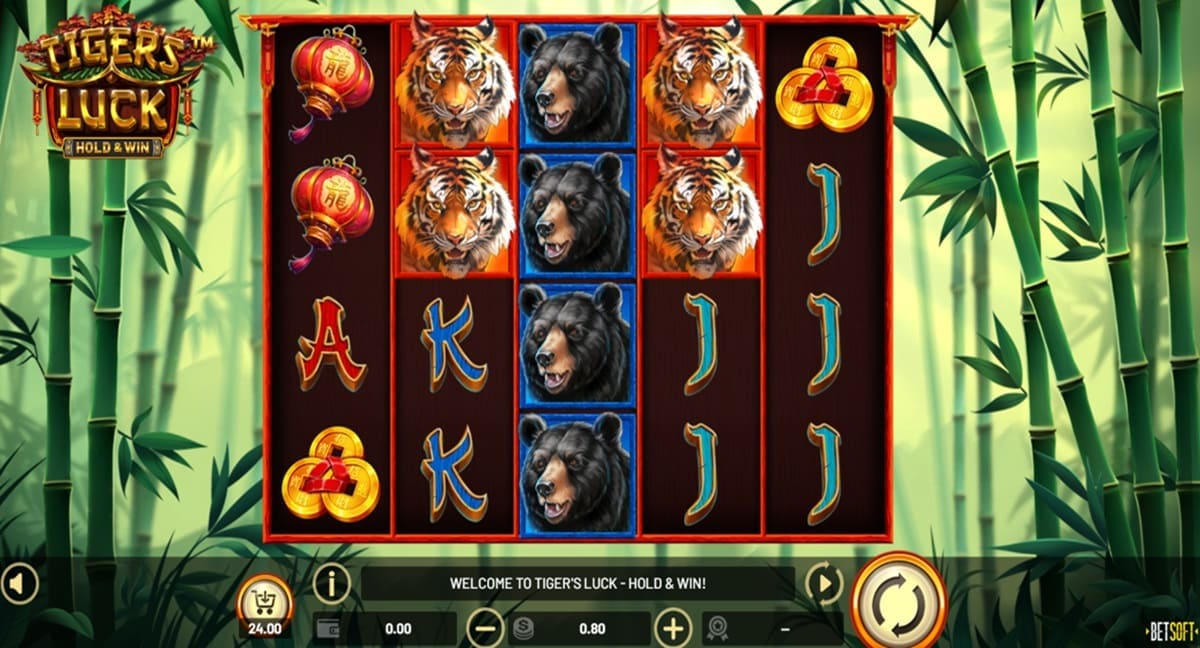 Tiger’s Luck: Hold & Win Online Slot By Betsoft