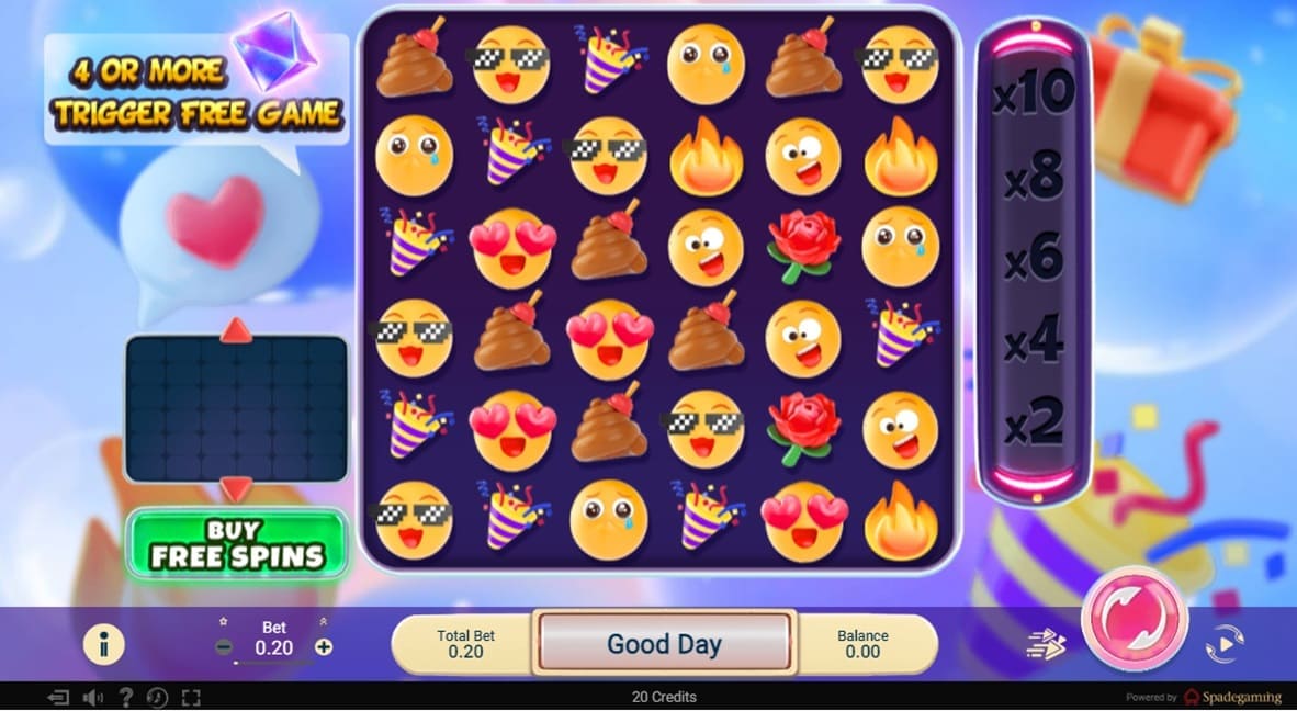 Moji Mania Online Slot By Spadegaming!