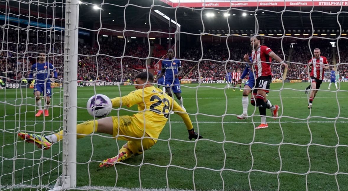 Sheffield United 2-2 Chelsea: McBurnie Late Heroics Earn Point for Sheffield United Against Chelsea