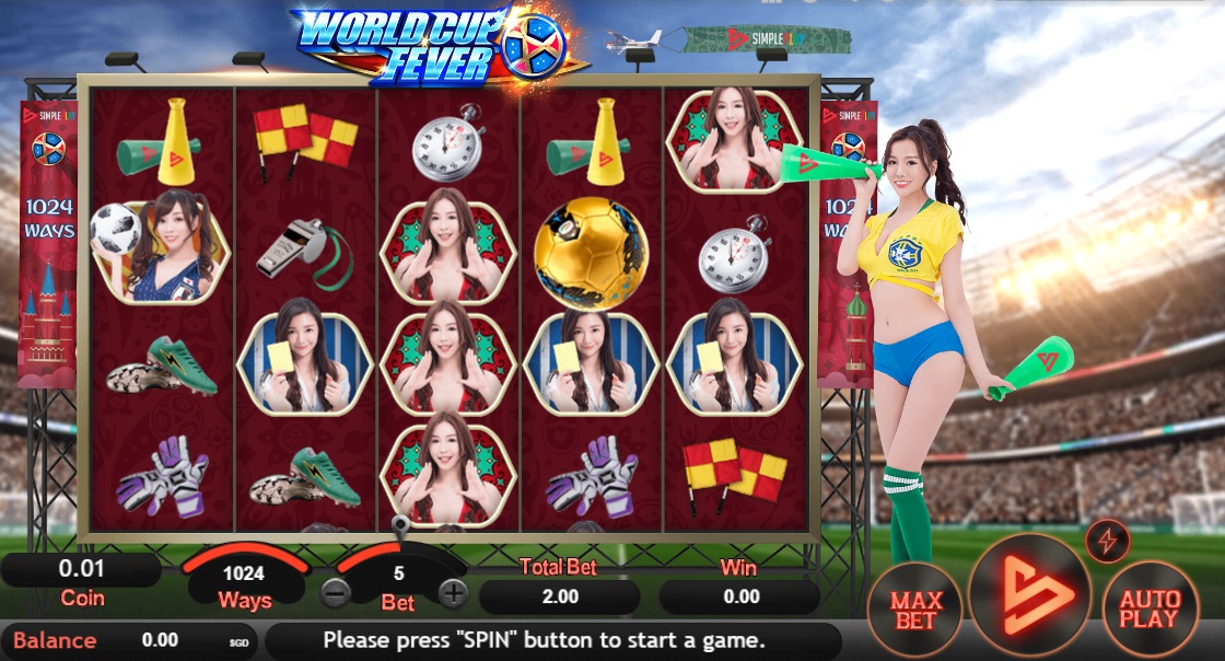 World Cup Fever Online Slot By SimplePlay!