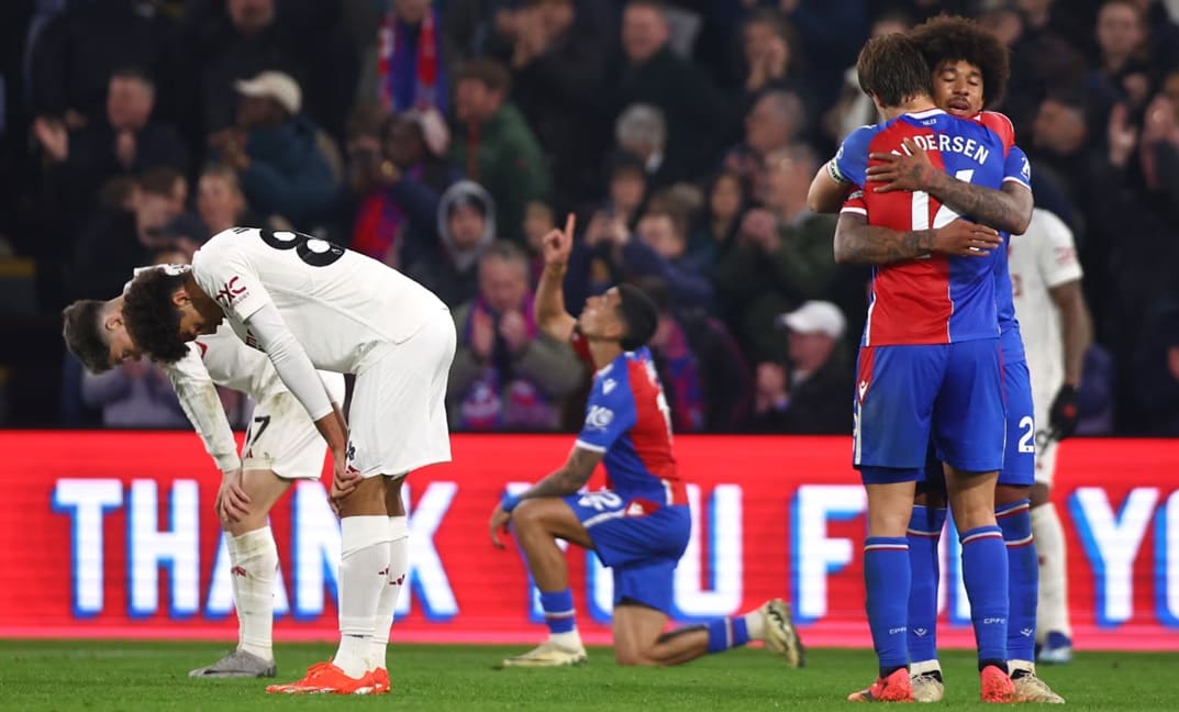 Crystal Palace 4-0 Humiliates Manchester United With Victory