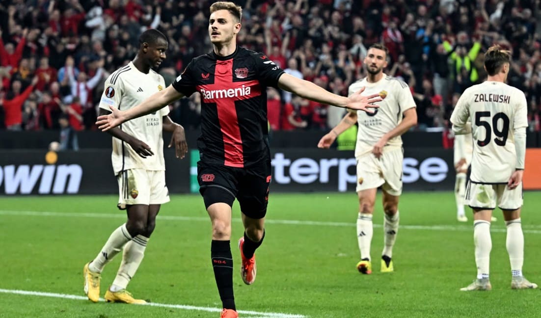 Leverkusen 2-2 Roma (4-2 AGG): Leverkusen Seal Dramatic Europa League Final Win Over Roma