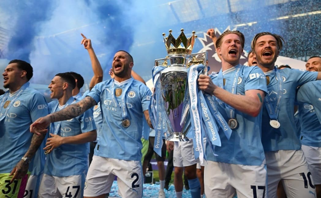 Man City 3-1 West Ham: Clinch Fourth Consecutive Premier League Title