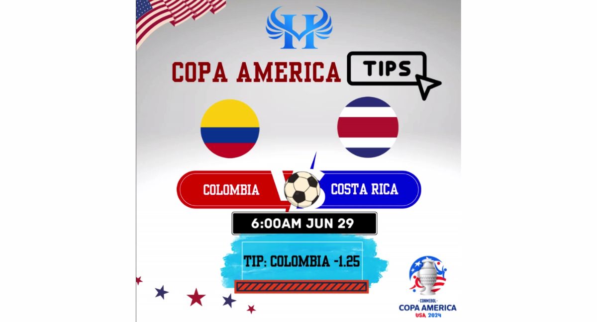 HOLABET COPA AMERICA 2024 TIPS | COLOMBIA – COSTA RICA | 6:00AM JUN 29