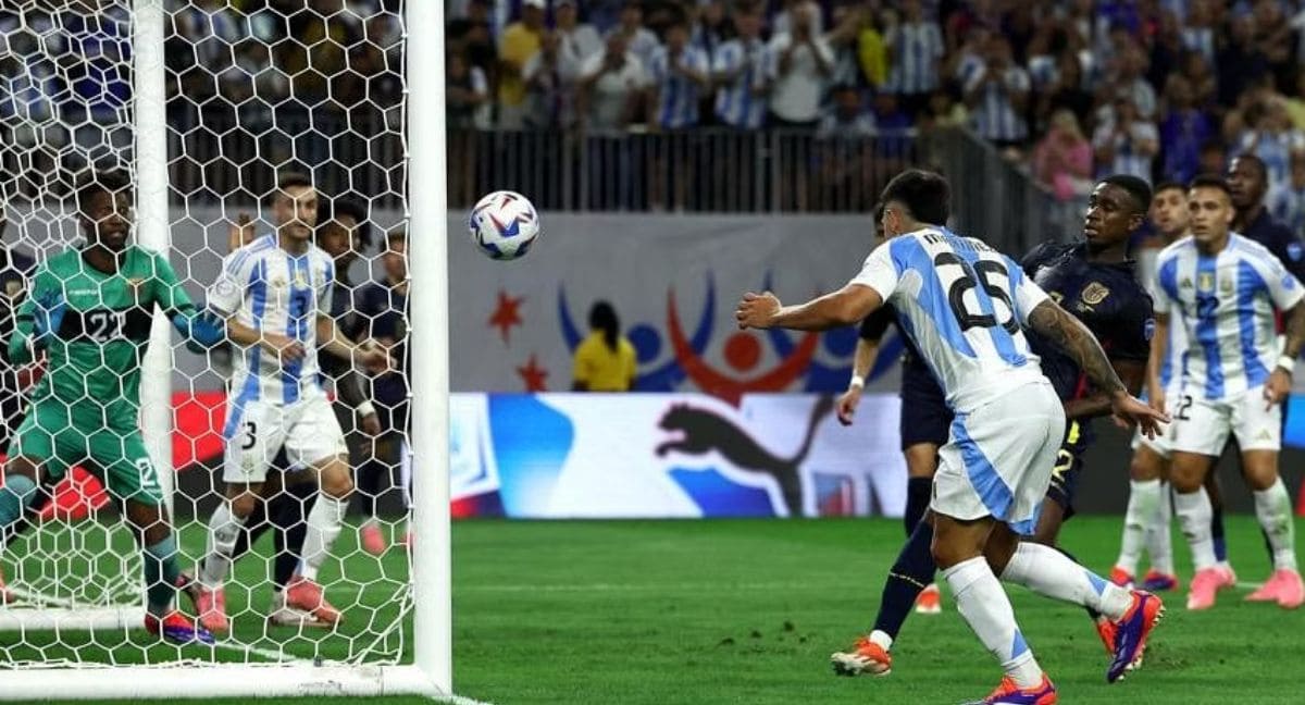 Argentina 1-1 Edges Past Ecuador in Penalty (4-2) Thriller to Reach Copa America Semis