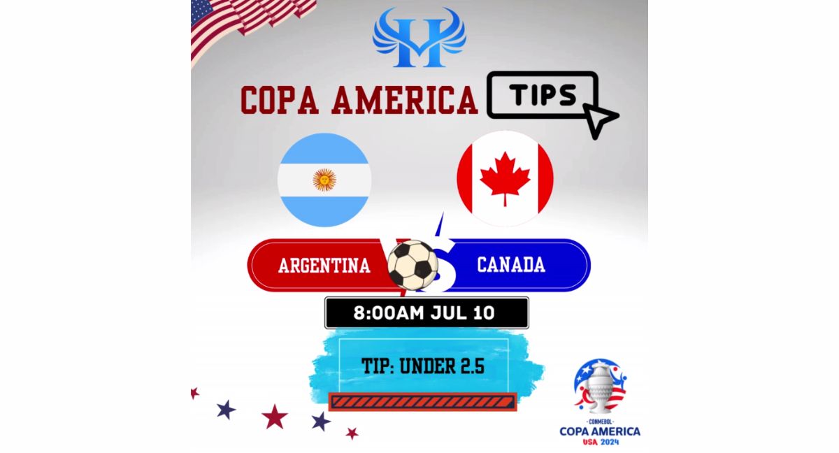 HOLABET COPA AMERICA 2024 TIPS | Argentina – Canada | 10-Jul