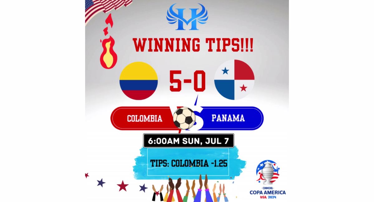 COLOMBIA 5-0 PANAMA | CONGRATS LUCKY MEMBERS FOLLOWED OUR WINNING TIPS