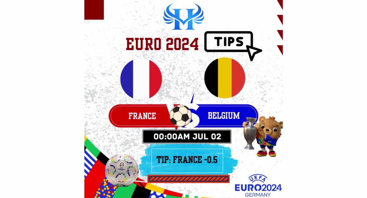 HOLABET EURO 2024 TIPS | FRANCE – BELGIUM | 0:00AM JUL 02