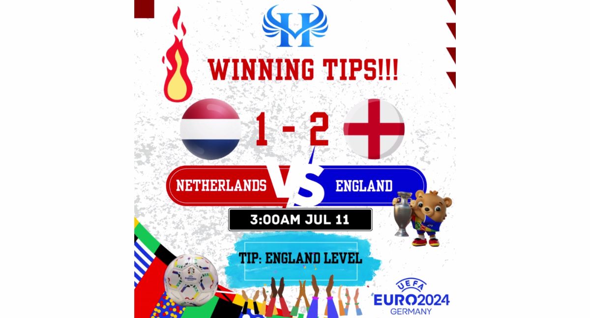 NETHERLANDS 1-2 ENGLAND | CONGRATS LUCKY MEMBERS FOLLOWED OUR WINNING TIPS