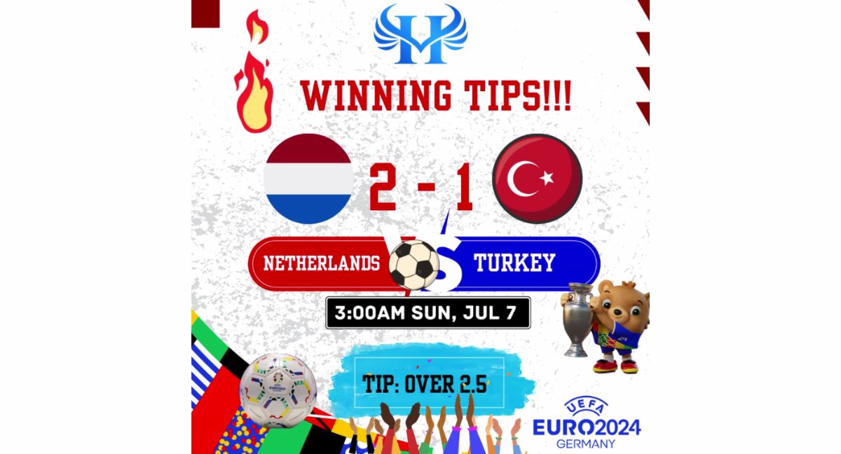 NETHERLANDS 2-1 TURKEY | CONGRATS LUCKY MEMBERS FOLLOWED OUR WINNING TIPS