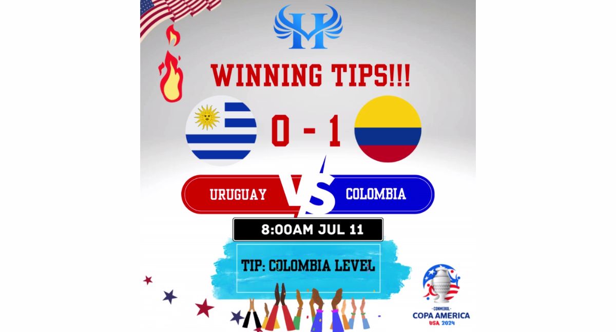 URUGUAY 0-1 COLOMBIA | CONGRATS LUCKY MEMBERS FOLLOWED OUR WINNING TIPS