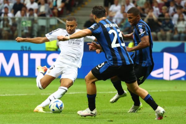 Real Madrid 2-0 Atalanta: Kylian Mbappe