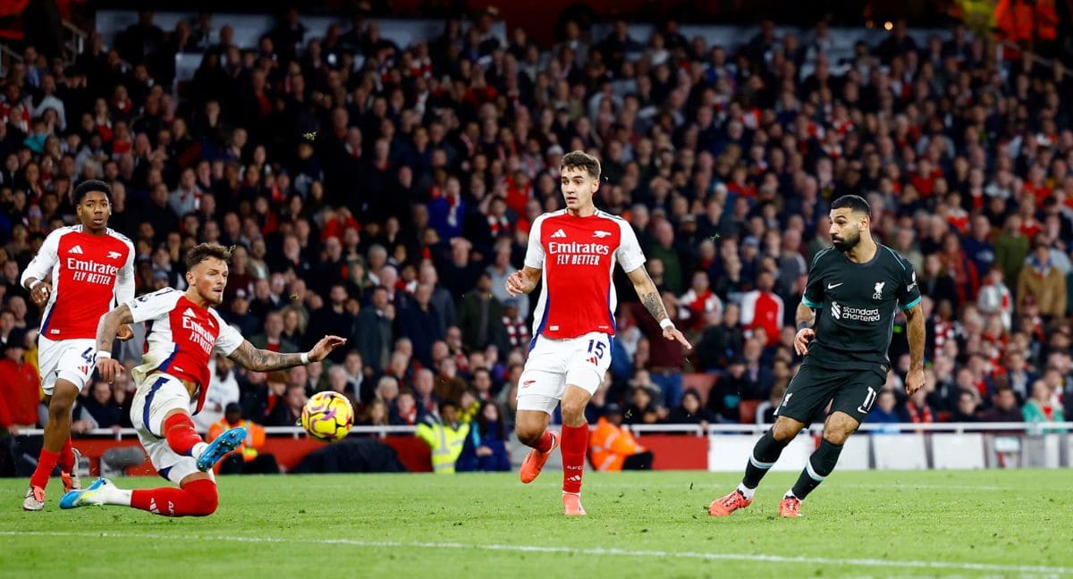 Salah’s Late Goal Saves Liverpool 2-2 Arsenal Showdown