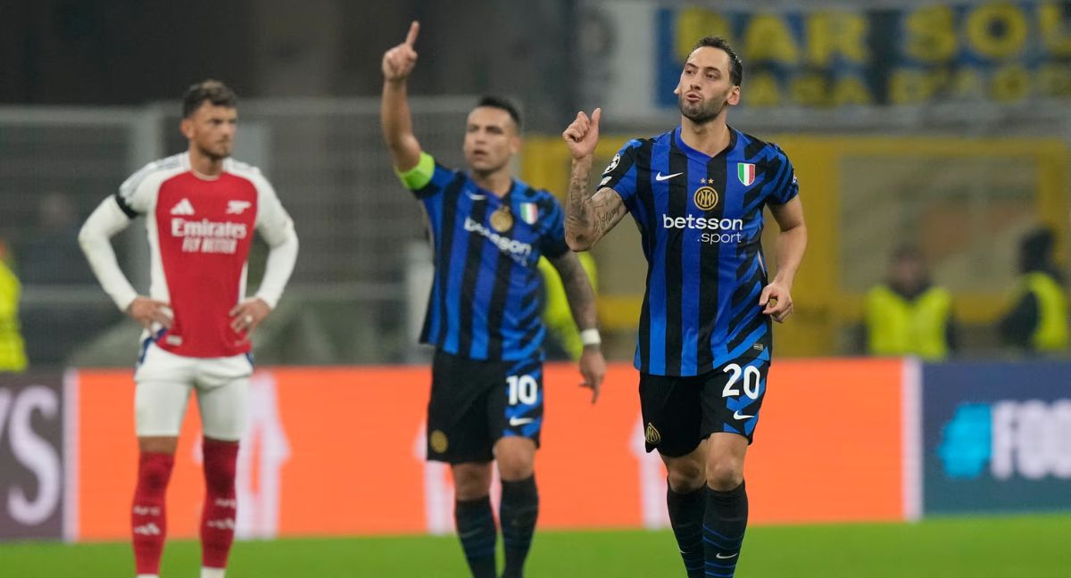 Inter Milan 1-0 Arsenal: Calhanoglu Goal Stays Unbeaten Champions League Run