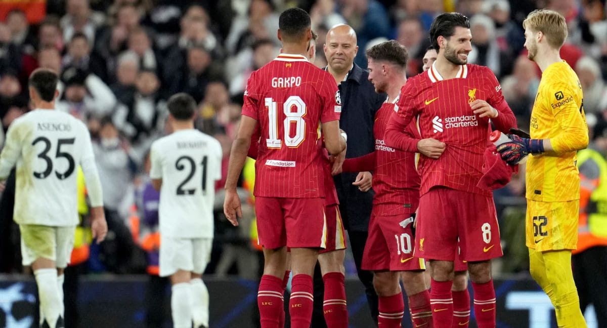 Liverpool Beat 2-0 Real Madrid to Take Champions League Lead