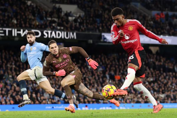 Amad Diallo of Manchester United second goal