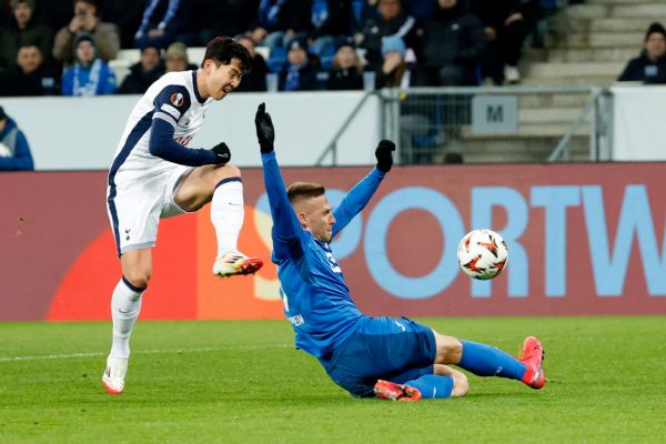 GOAL! Hoffenheim 0-2 Tottenham (Son, 22 mins)