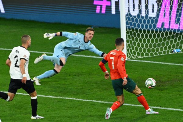Cristiano Ronaldo slots home