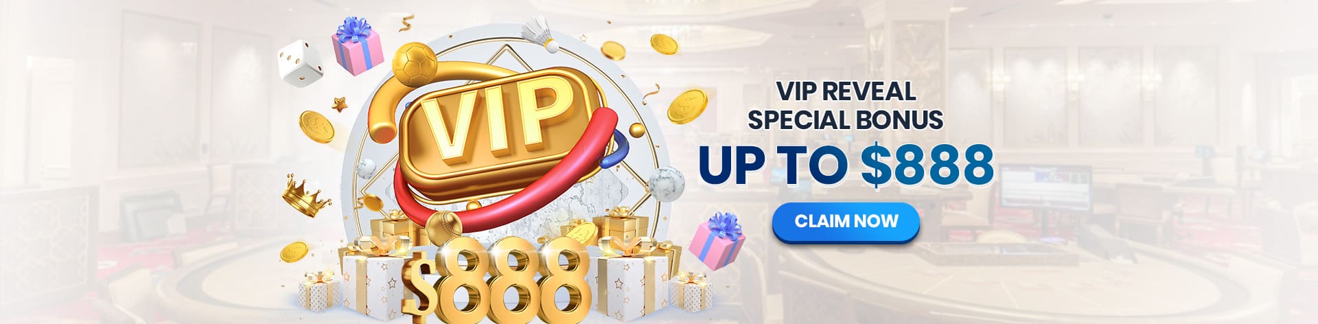 REVEAL YOUR VIP ON OTHER WEBSITES – CLAIM SPECIAL BONUS UP TO $888