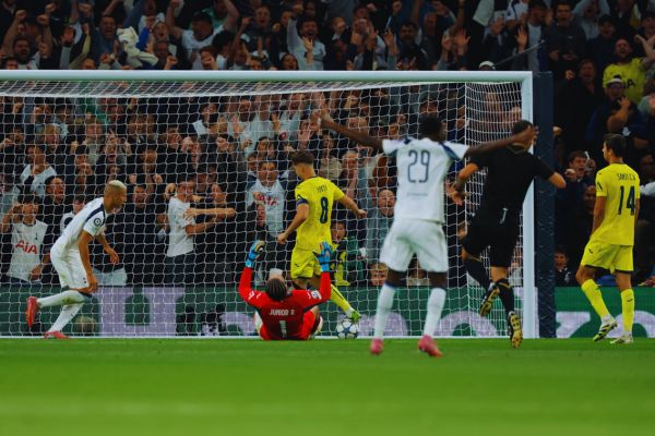 Tottenham 1-0 Villarreal